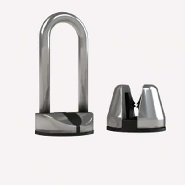 Genesis Adj Door Holder 6In Grabber Chr DH-GRB-02-600 - main